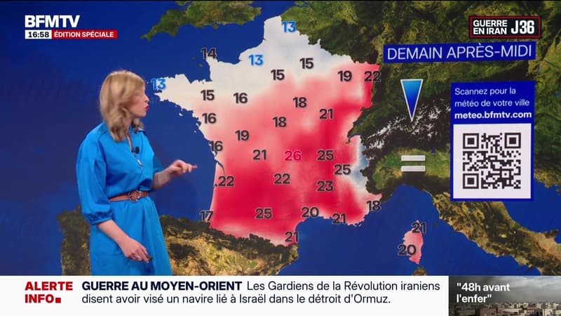 La météo pour ce dimanche 5 avril 2026
