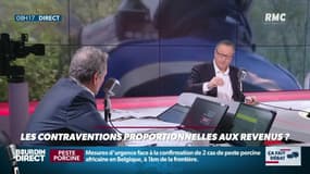 Eric Leser, journaliste: "Les contraventions proportionnelles aux revenus, c'est plutôt une bonne idée mais c'est difficile à mettre en oeuvre."