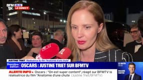 "C'est un rêve mais c'est aussi une campagne": Justine Triet réagit sur BFMTV à l'Oscar du meilleur scénario 
