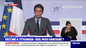 Gabriel Attal: "Il n'est pas question d'interdire aux Français d'aller au Portugal ou en Espagne"