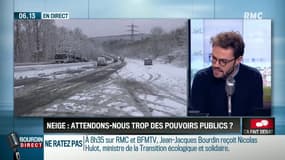 Neige: attendons-nous trop des pouvoirs publics? Ca fait débat sur RMC