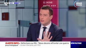 Défections au RN: Jordan Bardella dénonce "des méthodes déloyales" du camp Zemmour