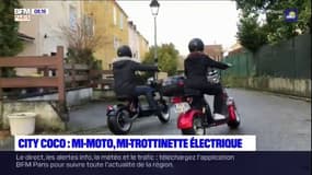 PARIS MOBILITY : LE CITY COCO, MI-MOTO MI-TROTTINETTE ELECTRIQUE