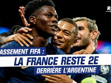 Classement Fifa : La France toujours 2e derrière l'Argentine