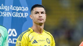 L'attaquant portugais Cristiano Ronaldo avant un match d'Al Nassr, 26 janvier 2026