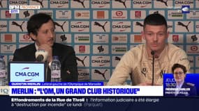 "L'OM, un grand club historique": les premiers mots de la nouvelle recrue Quentin Merlin