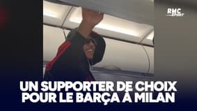Inter - Barça : Koundé filmé dans un avion de ligne à Milan