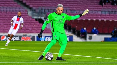 Keylor Navas face au FC Barcelone le 16 février au Camp Nou