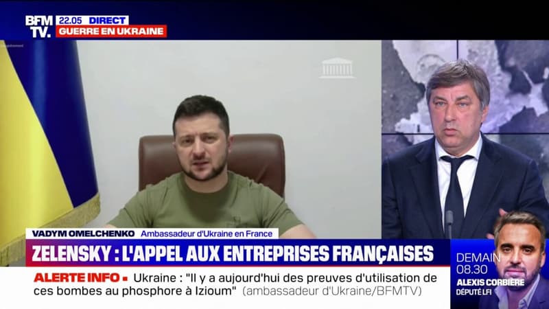 Vadym Omelchenko, ambassadeur d'Ukraine en France: 