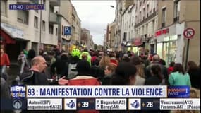 Seine-Saint-Denis: les professeurs, parents d'élèves et élèves manifestent contre la violence