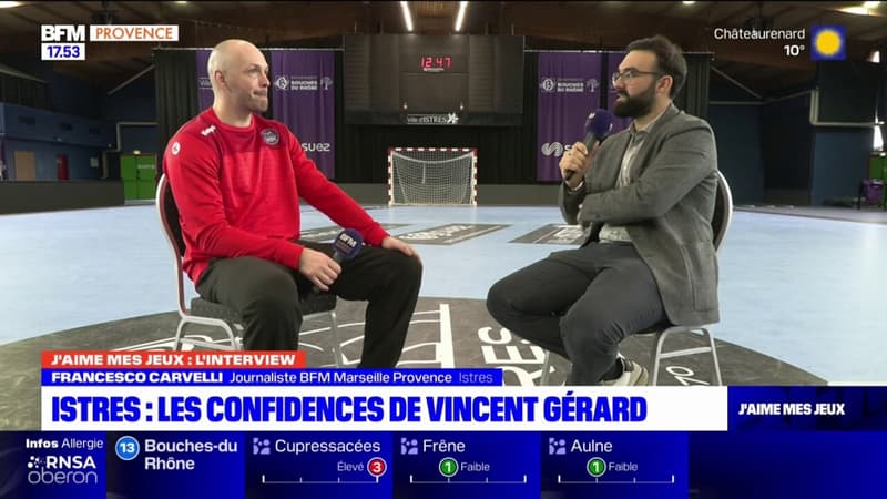 J'aime mes jeux: les confidences de Vincent Gérard, gardien d'Istres Provence Handball et de l'équipe de France