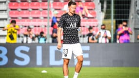 Julian Draxler à l'échauffement