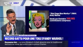 Ventes aux enchères : record battu pour une toile d'Andy Warhol 
