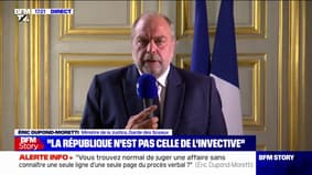 Éric Dupond-Moretti: "Le terrain judiciaire est devenu le terrain de jeu des populistes et des extrémistes"