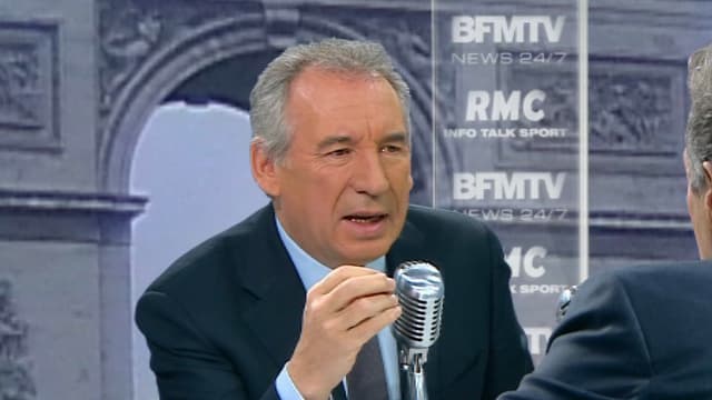 François Bayrou sur BFMTV, le 24 octobre. 