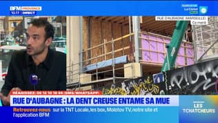 Rue d'Aubagne : la dent creuse entame sa mue. Les Tchatcheurs