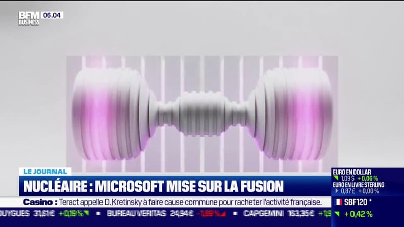 Nucléaire: Microsoft mise sur la fusion