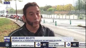 Action de motards et d'automobilistes voie Georges Pompidou: "Paris devient incirculable"