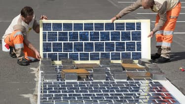 Les travaux de la première route solaire ont été lancés en Normandie (illustration).