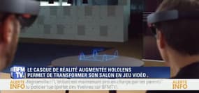 HoloLens, un casque de réalité augmentée mis au point par Microsoft