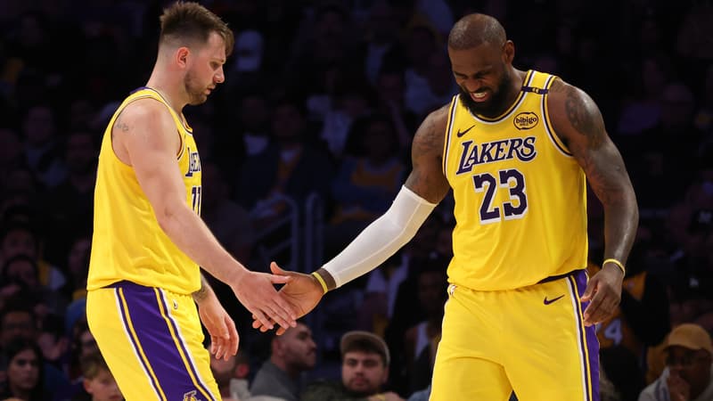 Doncic et James - Lakers