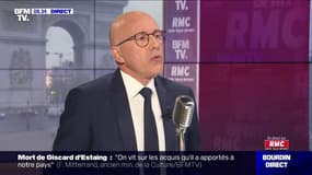 Pour Éric Ciotti (LR), Valéry Giscard d'Estaing "incarnait une France tournée vers le progrès, la modernité"