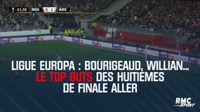 Ligue Europa : Bourigeaud, Willian... Le top buts des huitièmes de finale aller