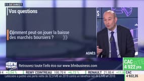 Les questions : Comment peut-on jouer la baisse des marchés boursiers ? - 10/03