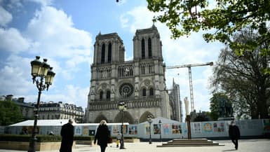 Notre-Dame de Paris en avril 2021