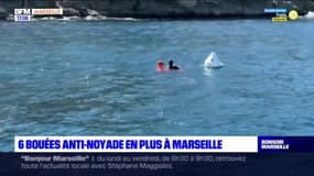 6 bouées anti-noyade en plus à Marseille