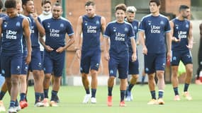 L'OM à l'entraînement