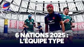 6 Nations 2025 : L'équipe type du tournoi avec 4 Français