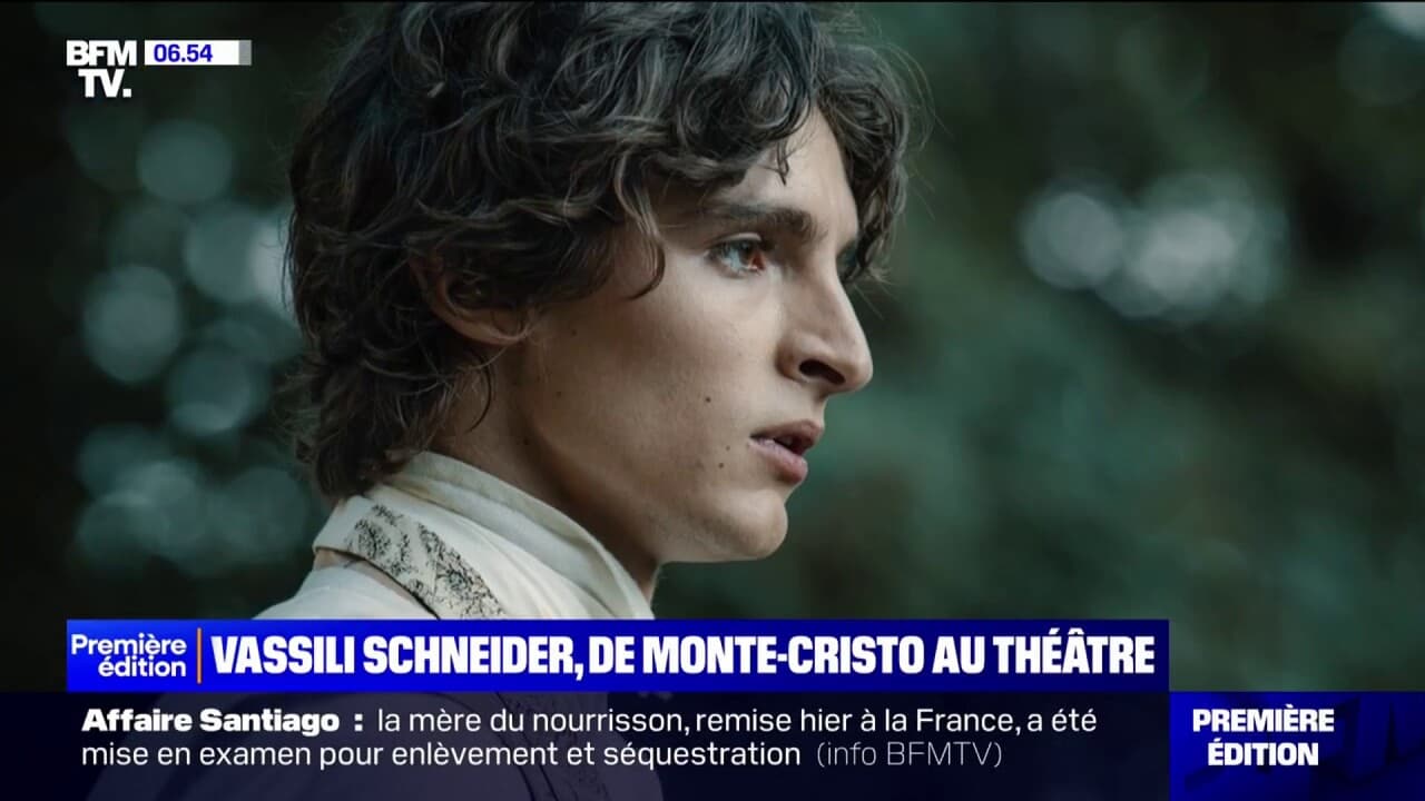 Après le Comte de Monte-Cristo, Vassili Schneider s'essaye au théâtre
