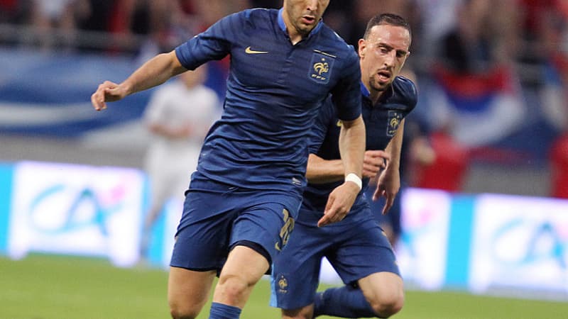 Karim Benzema et Franck Ribéry