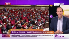 Éviter la censure, l'objectif du discours de Michel Barnier 