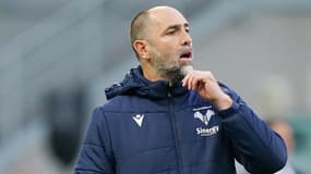 Igor Tudor sur le banc de l'Hellas Vérone en 2022