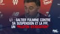 L1 : Galtier fulmine contre sa suspension et la FFF, un "peloton d'exécution"
