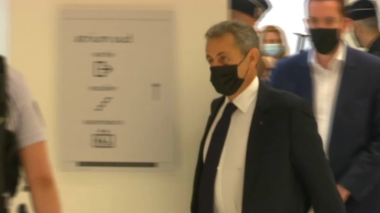 Procès Bygmalion: Nicolas Sarkozy vif et ferme face au tribunal
