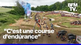 Une folle course de tondeuses à gazon devant près de 35.000 personnes dans les Ardennes 