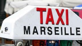 A Marseille, des chauffeurs de taxi ont provoqué l'annulation d'un événement de recrutement dans la cité phocéenne. (Photo d'illustration)