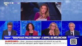 Mélenchon appelle à "mettre des drapeaux palestiniens et libanais” - 05/10