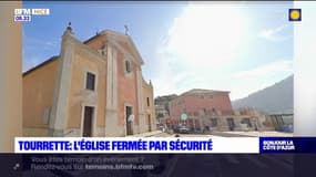 Tourrette-Levens: l'église fermée au public par sécurité, une fissure présente dans l'édifice