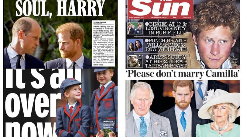 "Tu as vendu ton âme": la presse britannique furieuse contre les nouvelles révélations du prince Harry