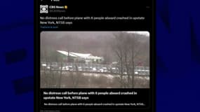 Un petit avion s'est écrasé le 12 avril dans l'État de New York aux États-Unis.