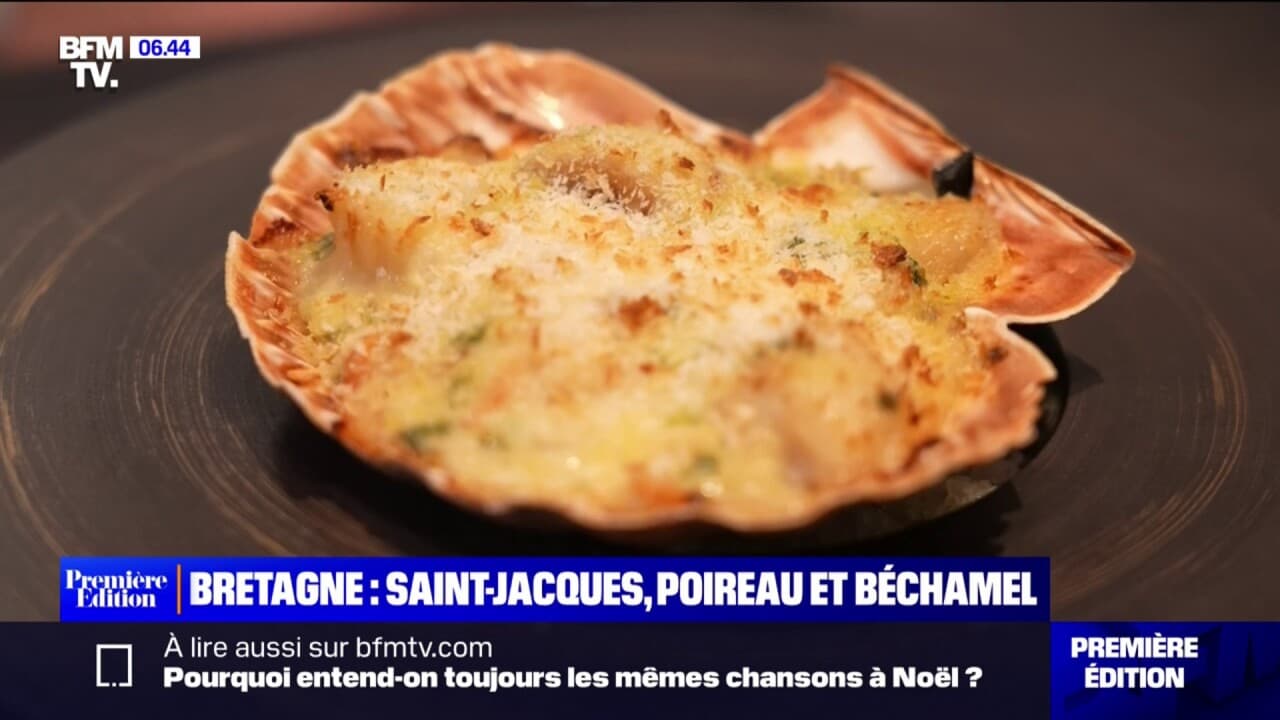 Une idée de recette de Noël direction la Bretagne, avec un gratin de