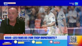 OM-Reims: après la première manquée d'Elye Wahi, les supporters olympiens trop impatients?