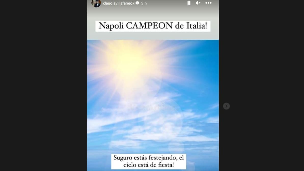 Le message de l'ex-femme de Diego Maradona sur les réseaux sociaux