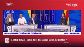 Restos du cœur : "Bernard Arnault a plus fait pour la pauvreté en France que LFI !"