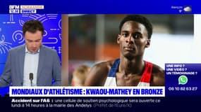 Eure: Just Kwaou-Mathey remporte le bronze aux mondiaux d'athlétisme