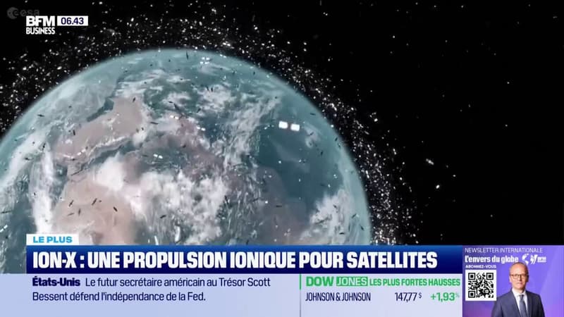 Le Plus : ION-X, une propulsion ionique pour satellites